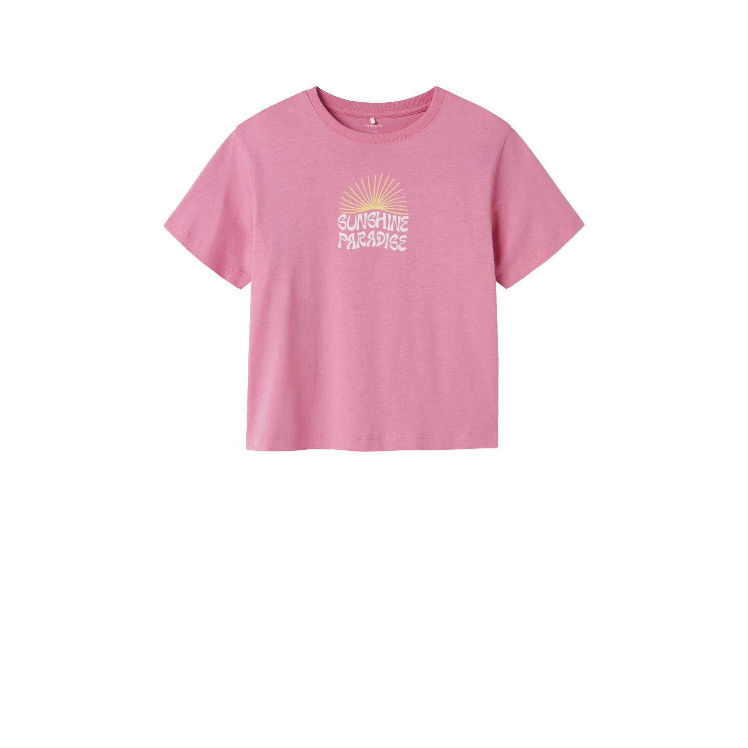 NAME IT KIDS T-shirt roze