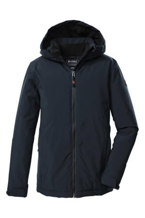 jas donkerblauw