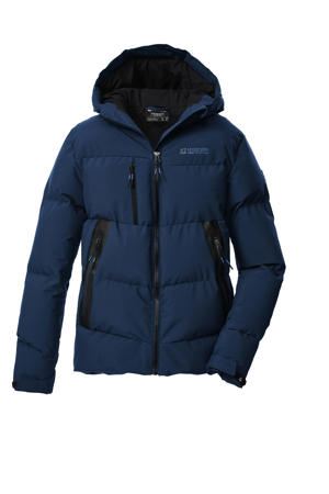 jas donkerblauw