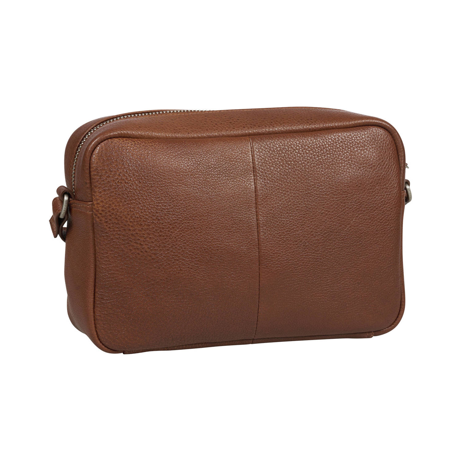 BURKELY leren crossbody tas Soft Skylar bruin