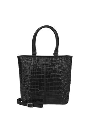 leren shopper Cool Colbie zwart