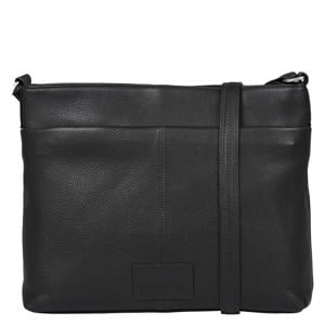 leren crossbody tas Soft Skylar zwart