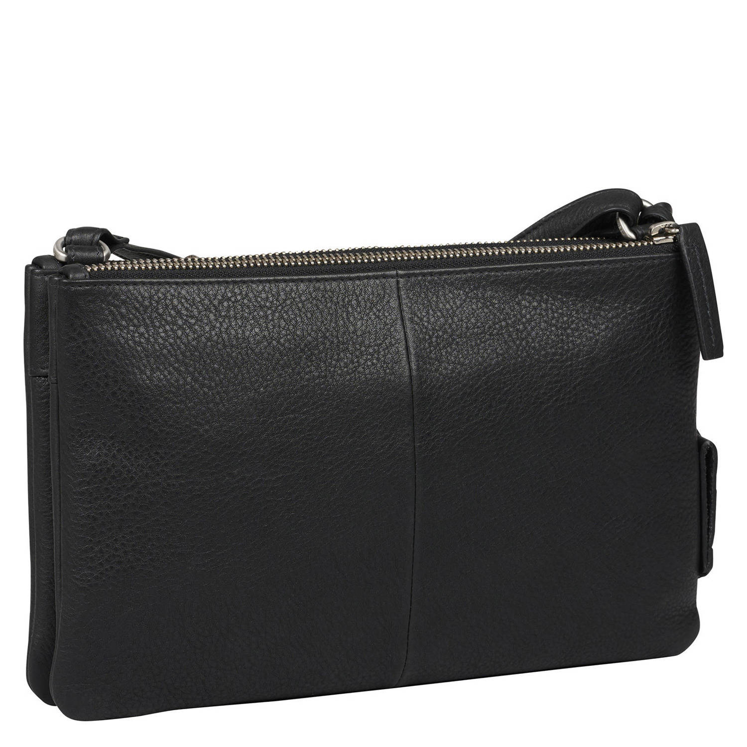 BURKELY leren crossbody tas Soft Skylar zwart