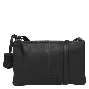 leren crossbody tas Soft Skylar zwart