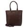 BURKELY leren shopper Cool Colbie donkerbruin