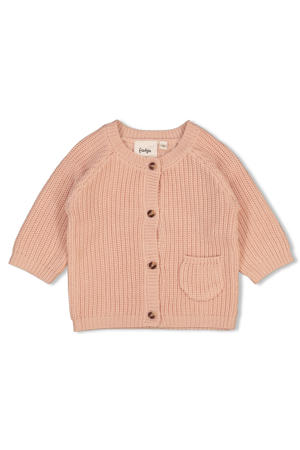 grof gebreid vest The Magic is in You roze