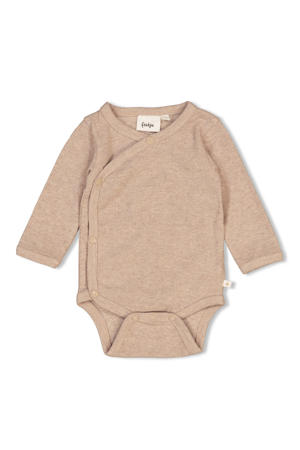 wikkelromper The Magic is in You taupe melange