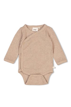 wikkelromper The Magic is in You taupe melange