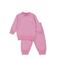 Feetje Wafel pyjama roze melange/wit