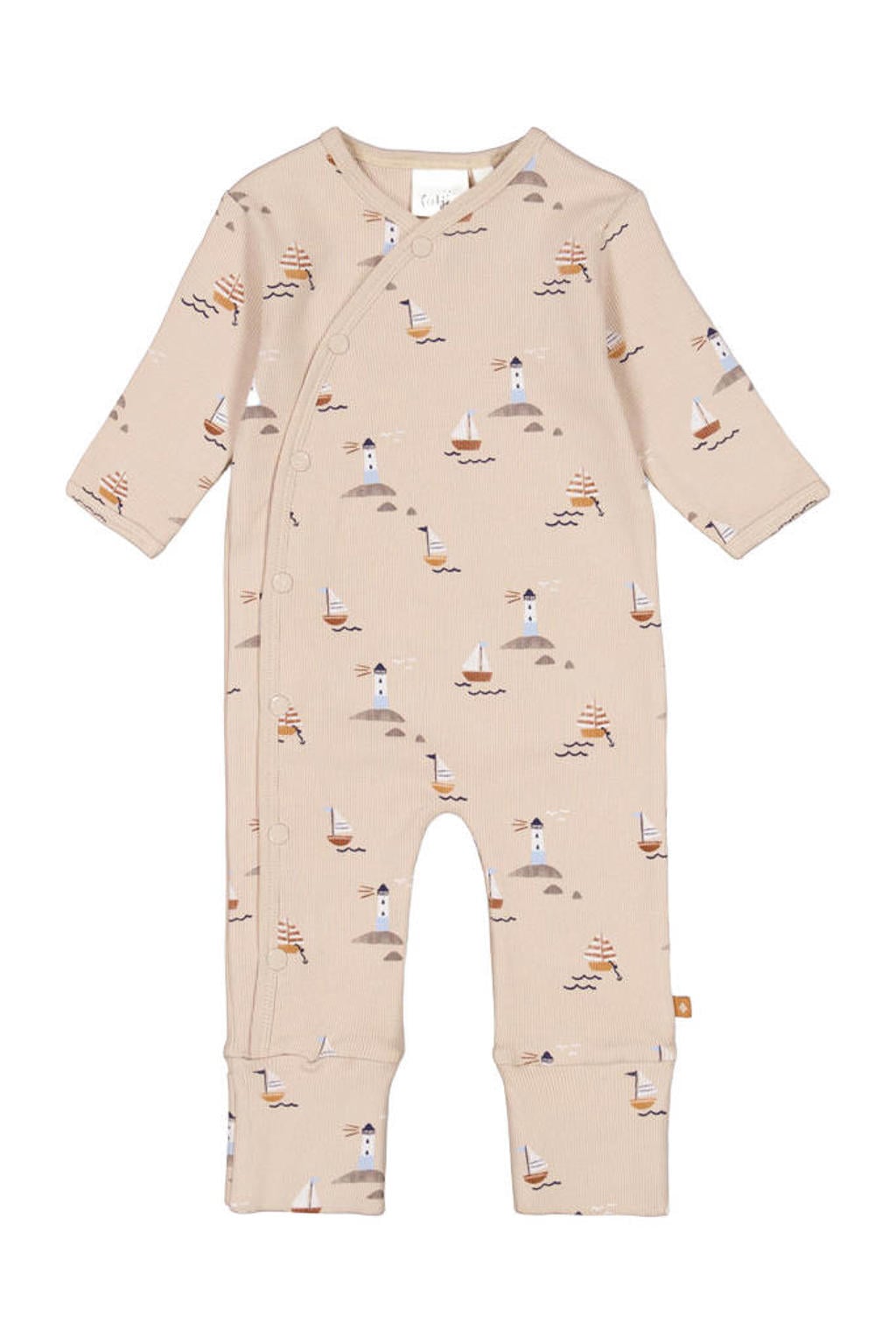 Feetje boxpak Boat beige