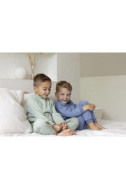 thumbnail: Feetje   Wafel pyjama blue melange/wit