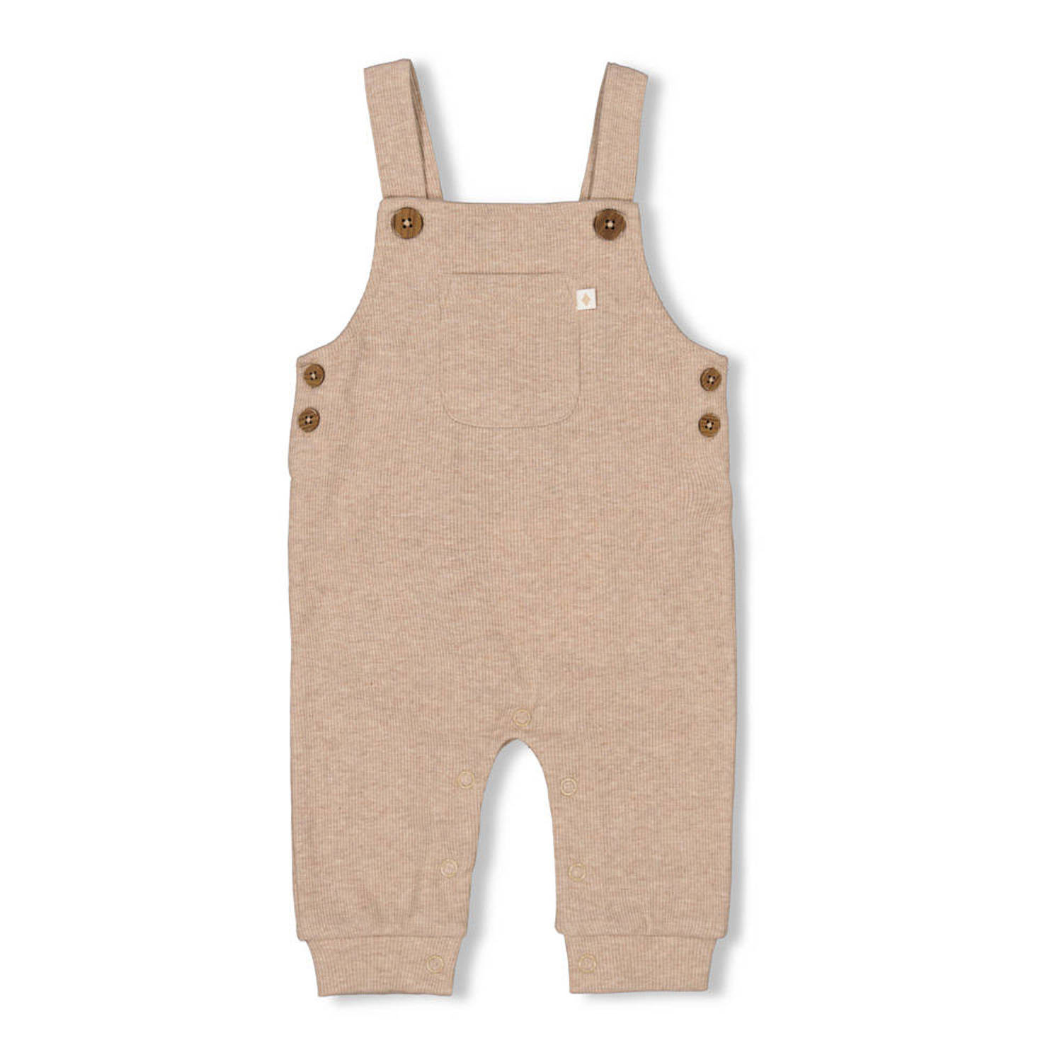Feetje slim tuinbroek taupe