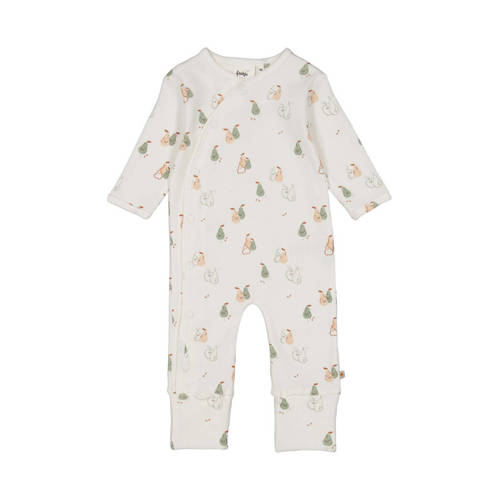 Feetje boxpak Pears offwhite/groen/oranje afbeelding