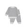Feetje Wafel pyjama marineblauw/wit