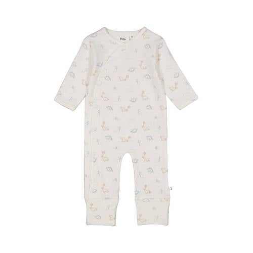 Feetje boxpak Dino offwhite/blauw/bruin afbeelding