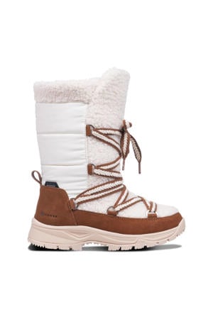 Upea snowboots wit/cognac