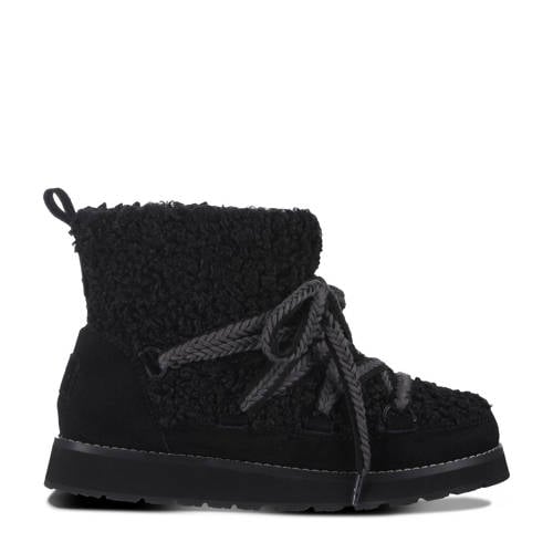 Luhta Ihana teddy snowboots zwart afbeelding