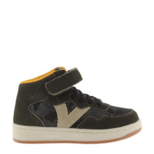 suède sneakers kaki