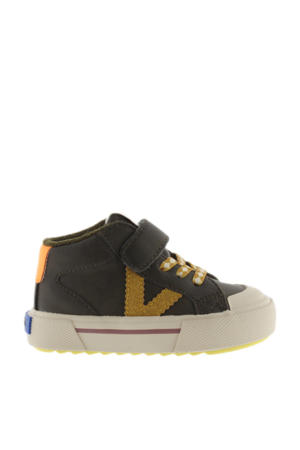 leren sneakers bruin