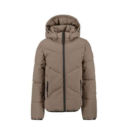 Cars gewatteerde jas taupe afbeelding