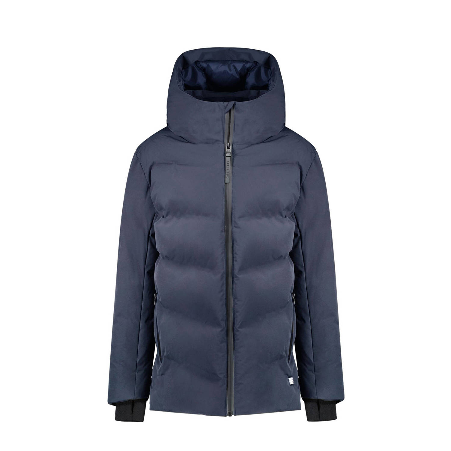 Cars gewatteerde jas donkerblauw