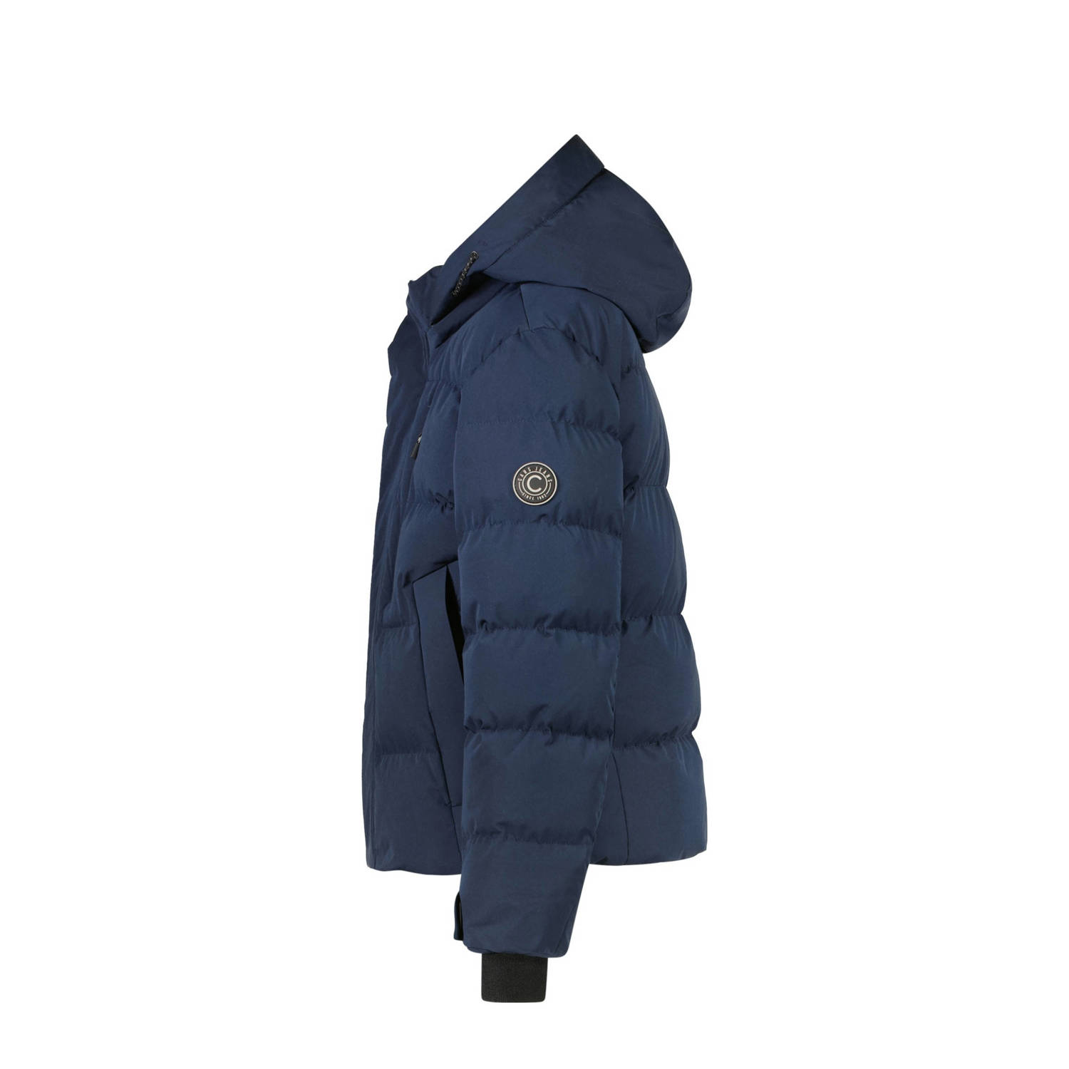 Cars gewatteerde jas donkerblauw