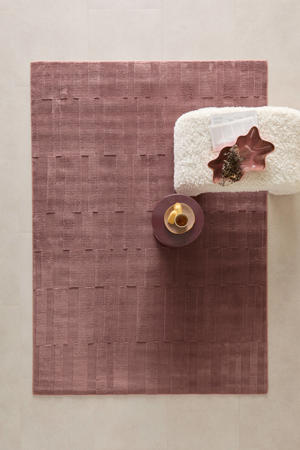 vloerkleed Bella roze (230x160 cm)
