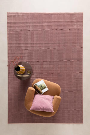 vloerkleed Bella roze (290x200 cm)