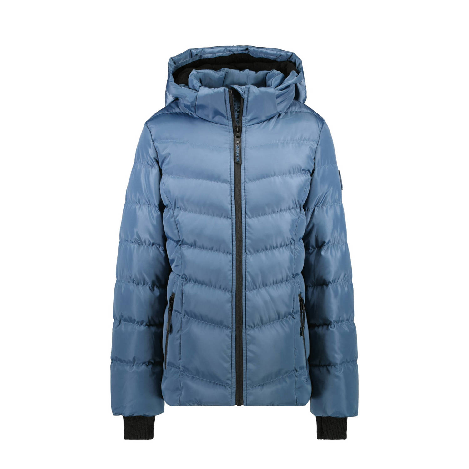 Cars gewatteerde jas blauw
