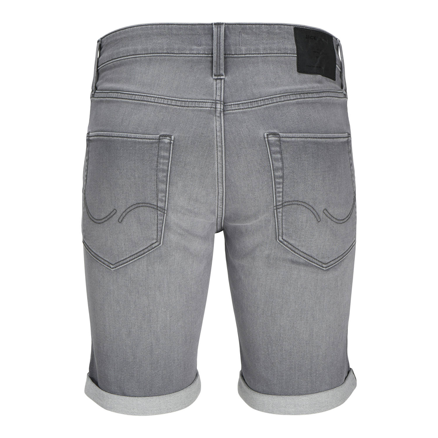 JACK & JONES JEANS INTELLIGENCE regular denim short grey denim