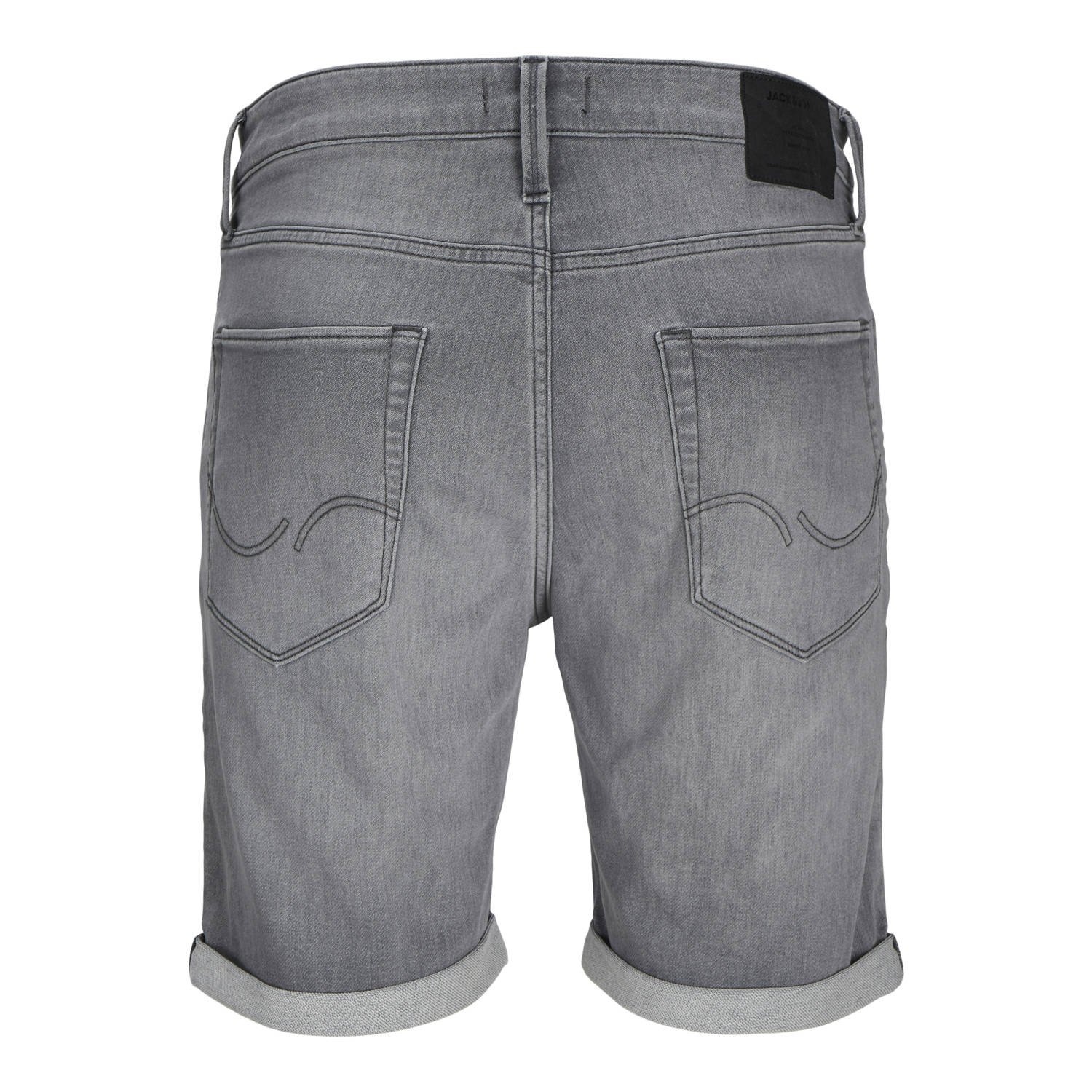 JACK & JONES JEANS INTELLIGENCE regular denim short grey denim