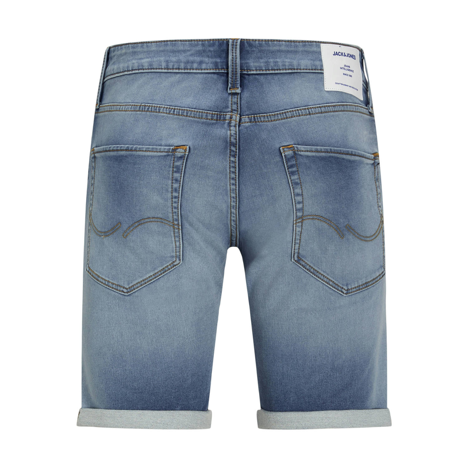 JACK & JONES JEANS INTELLIGENCE regular denim short blue denim