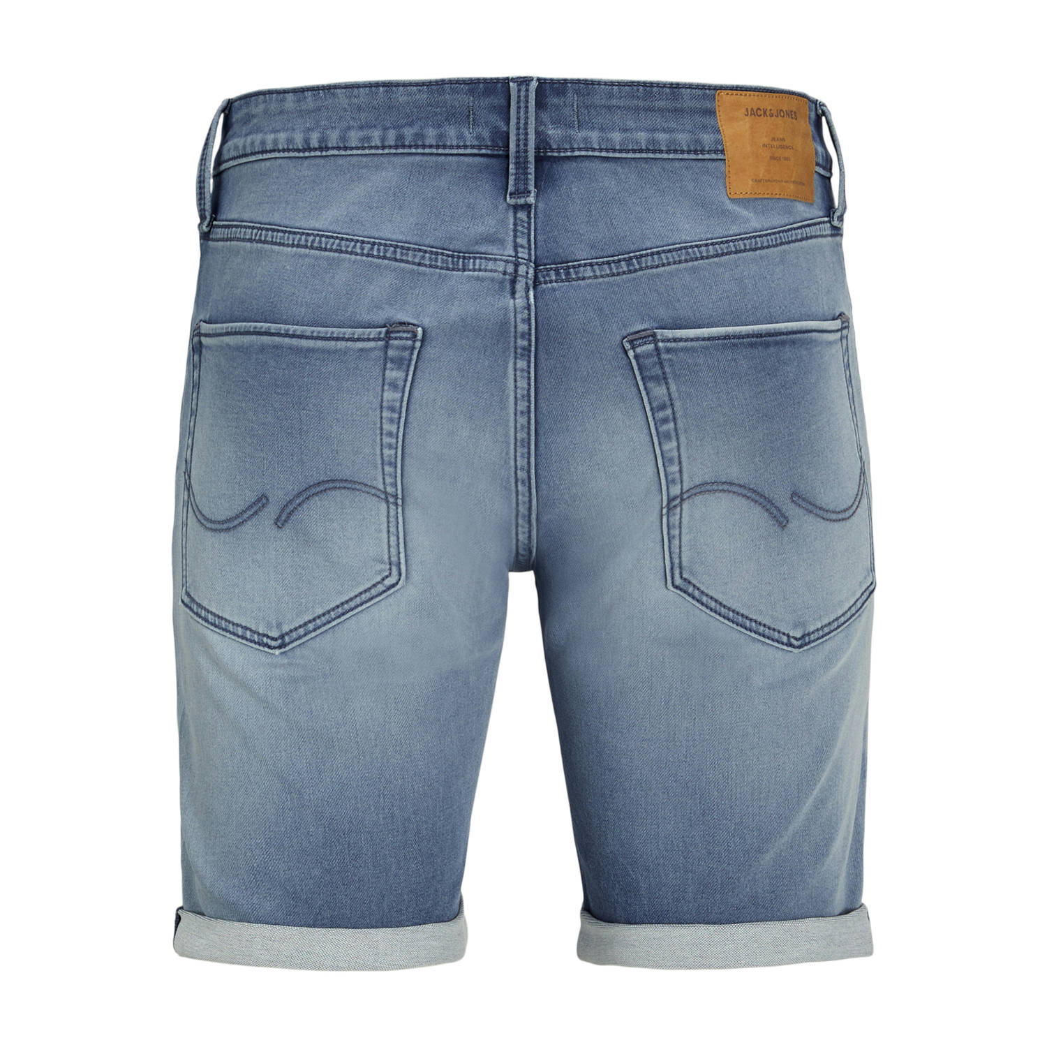 JACK & JONES JEANS INTELLIGENCE regular denim short blue denim