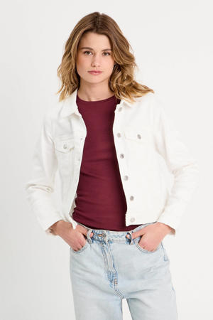 denim spijkerjas ecru