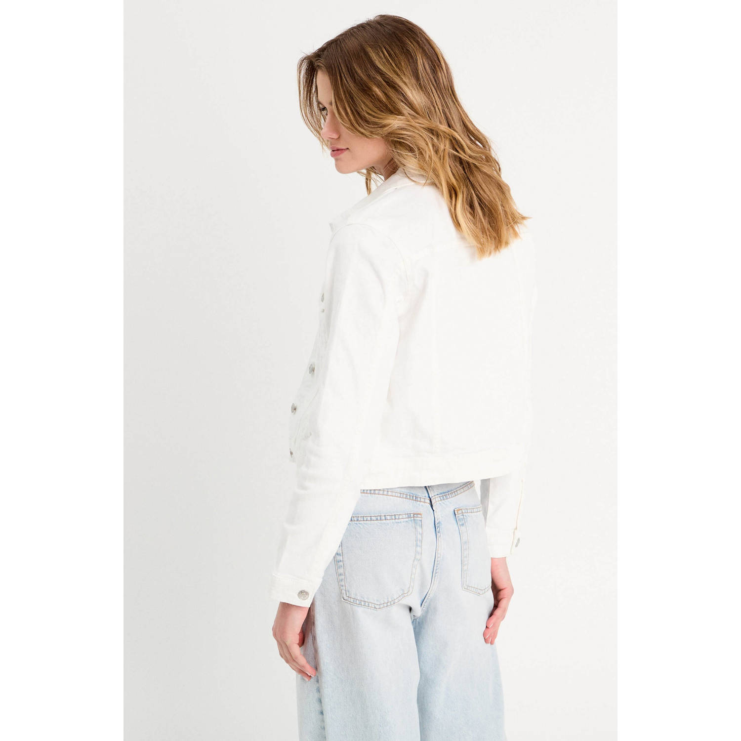 Cache denim spijkerjas ecru