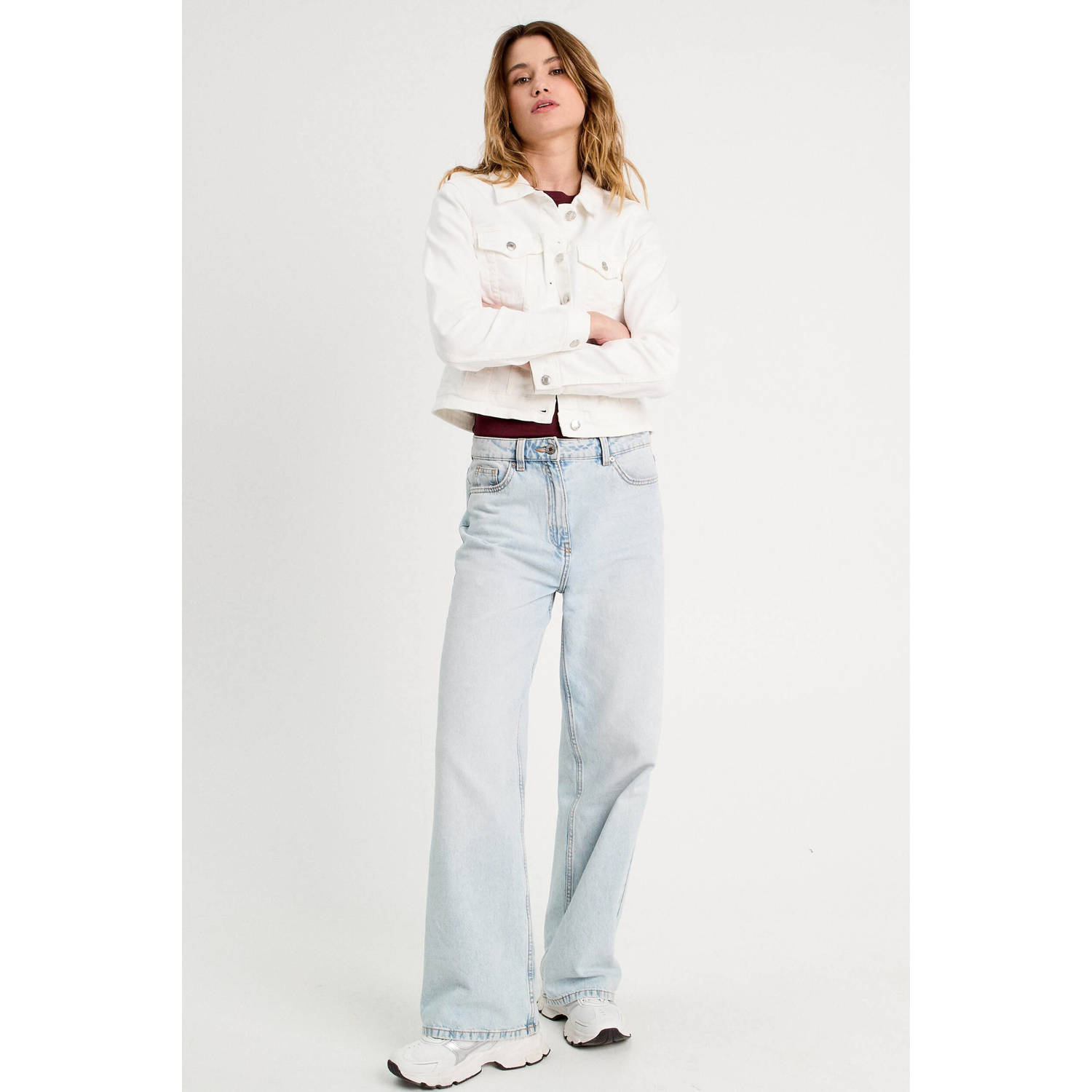 Cache denim spijkerjas ecru