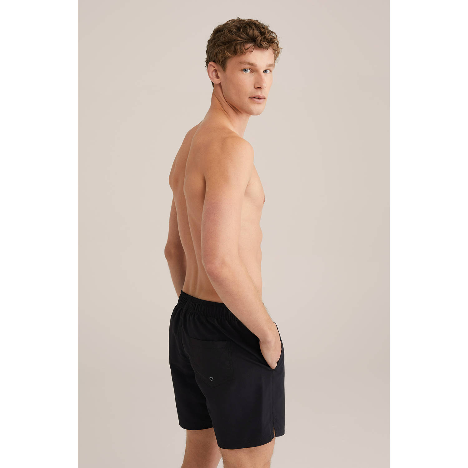 WE Fashion zwemshort zwart