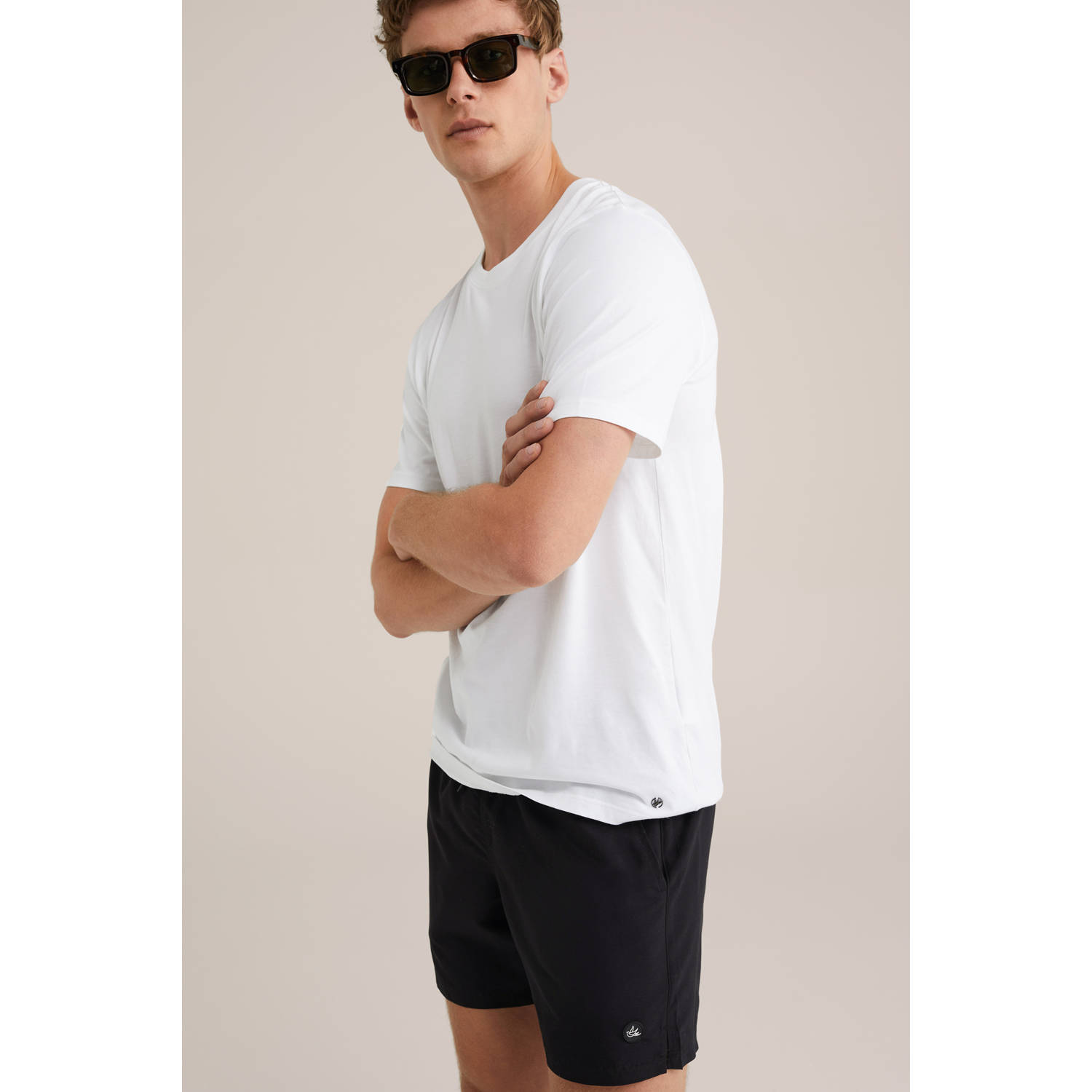 WE Fashion zwemshort zwart