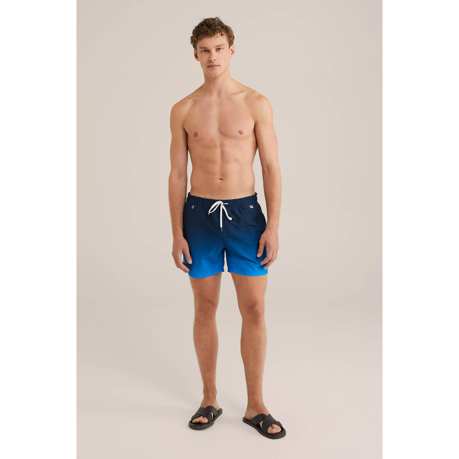 WE Fashion zwemshort donkerblauw