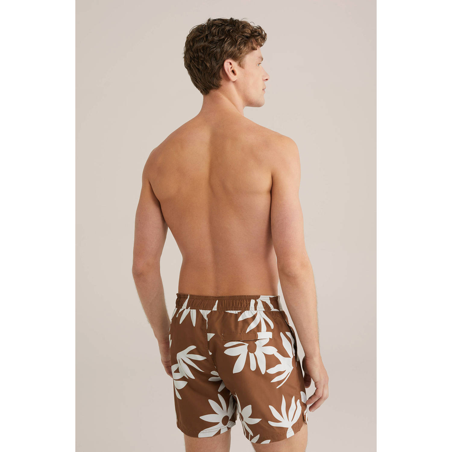 WE Fashion zwemshort bruin