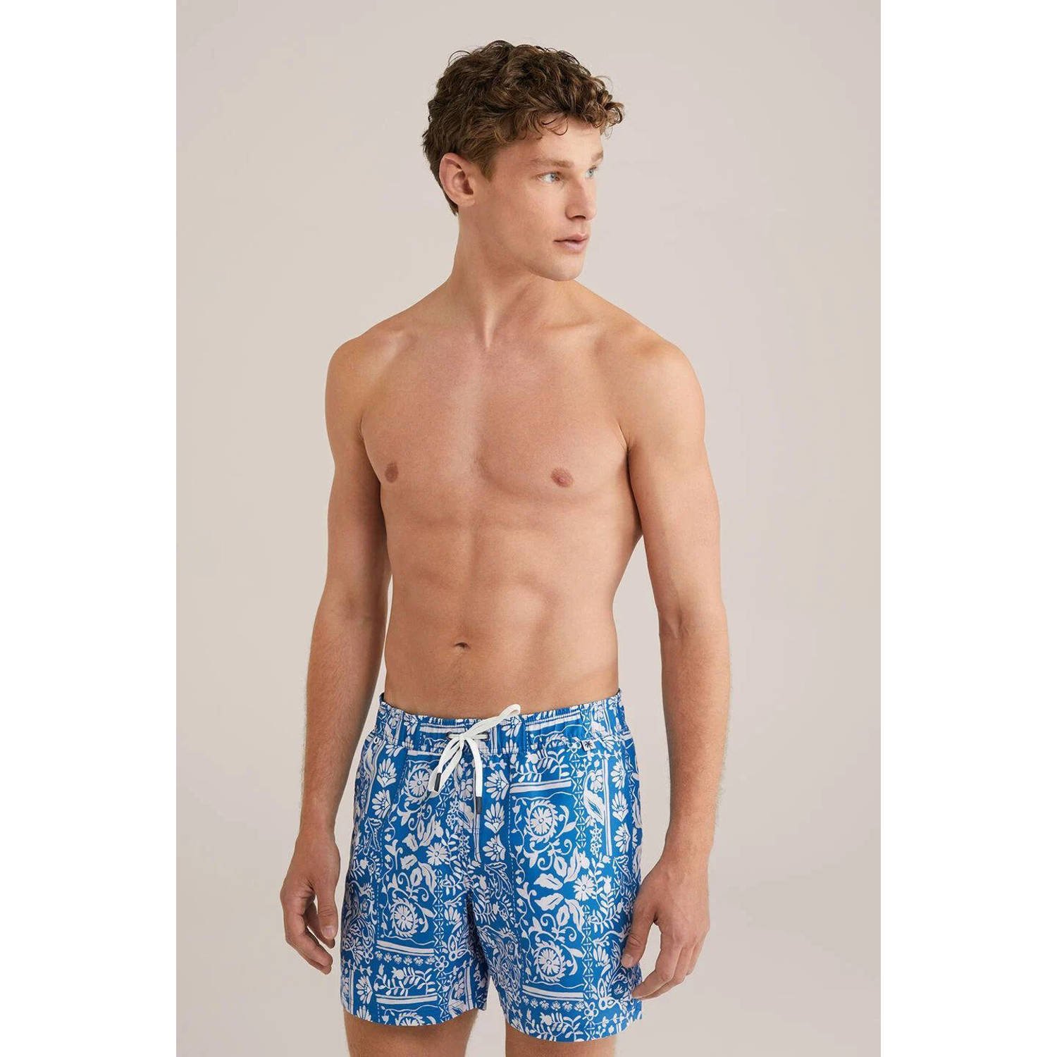 WE Fashion zwemshort blauw