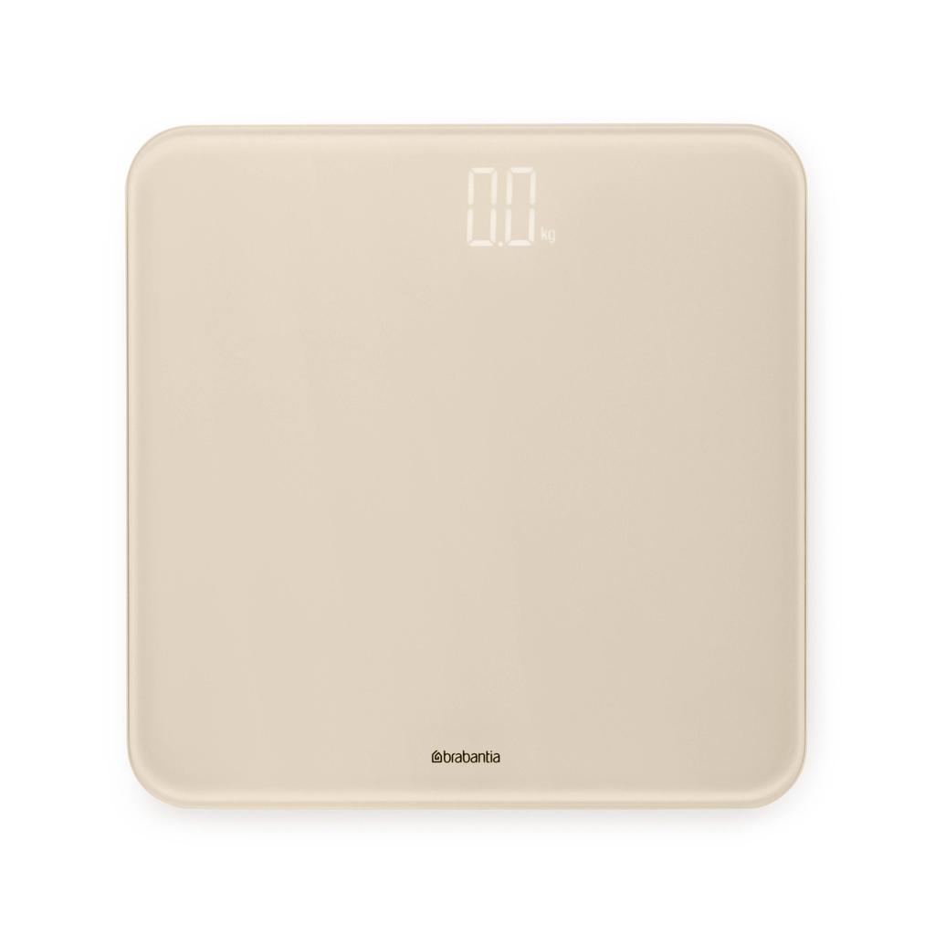 Brabantia ReNew personenweegschaal - op batterijen - Soft Beige