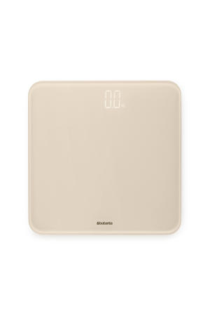 ReNew personenweegschaal - op batterijen - Soft Beige