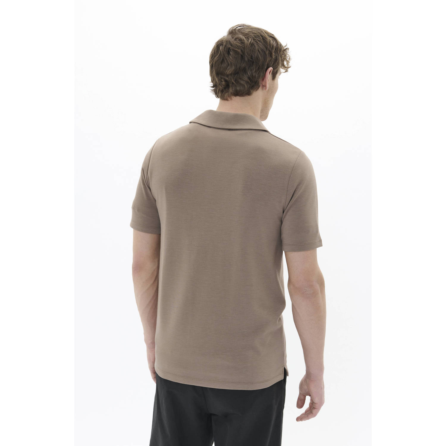 Matinique regular polo bruin