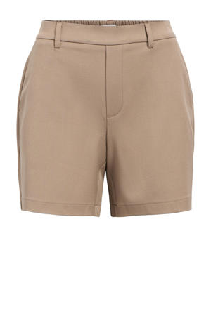 regular waist casual short lichtbruin