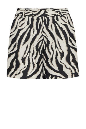 wide leg regular waist casual short ecru