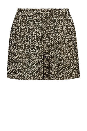 wide leg regular waist casual short ecru