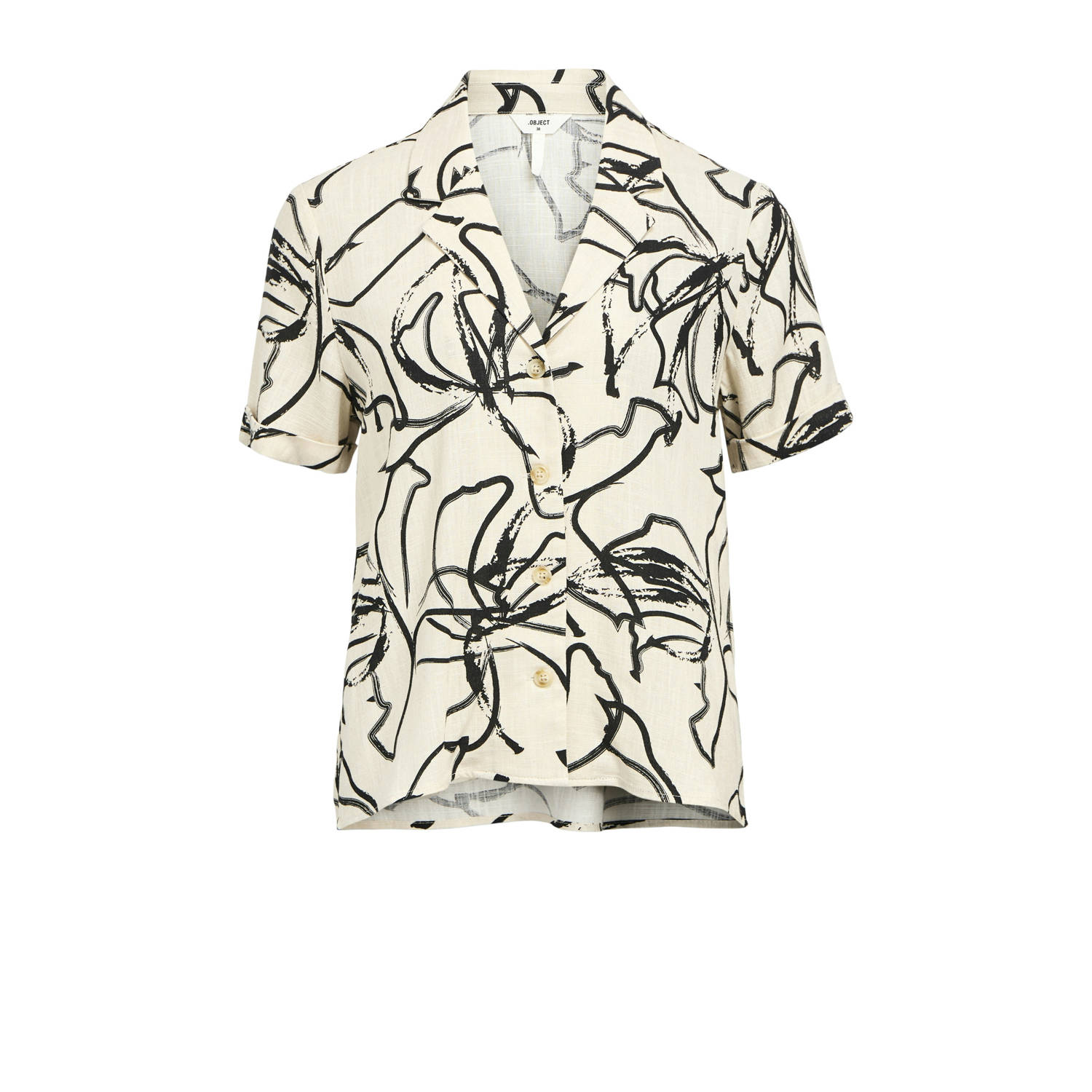 OBJECT linnen blouse ecru