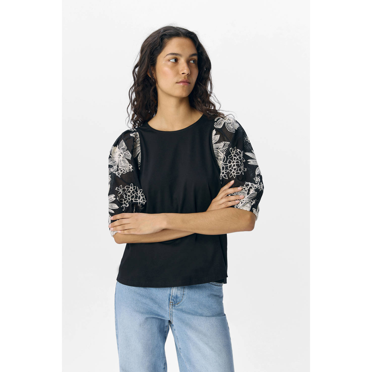 OBJECT top zwart