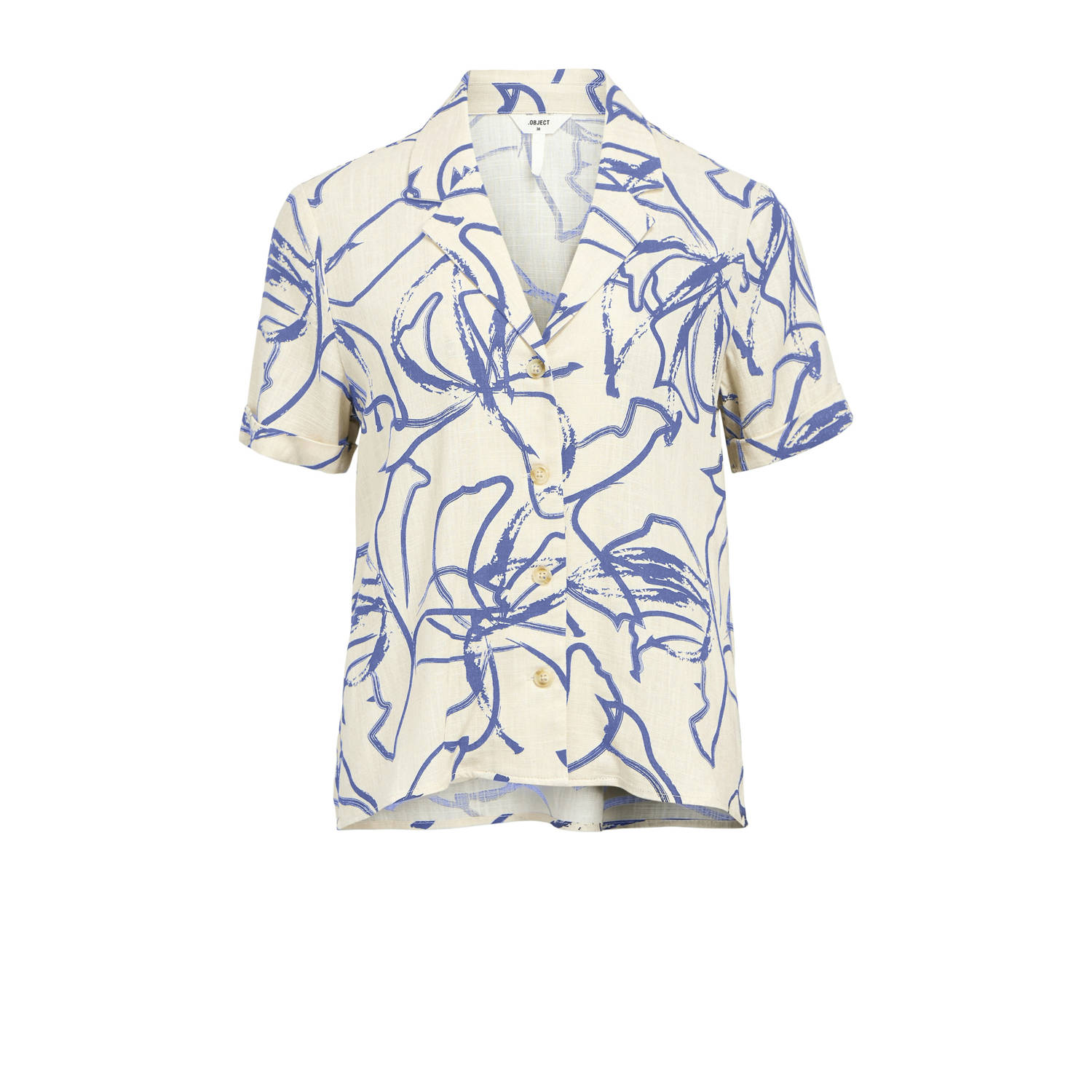 OBJECT linnen blouse ecru